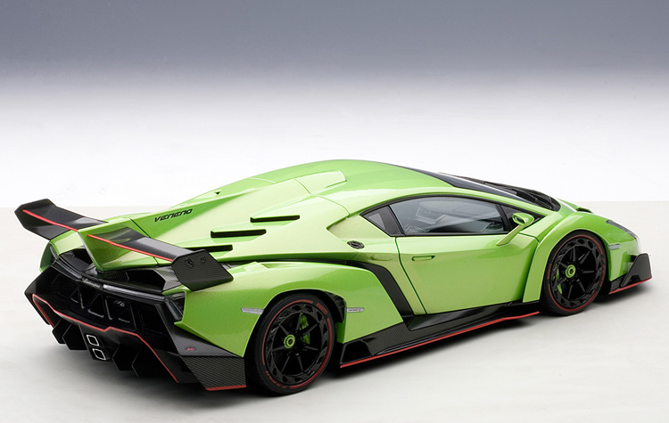 奥图亚autoart 1:18 兰博基尼 毒药veneno 合金高仿真静态汽车模型