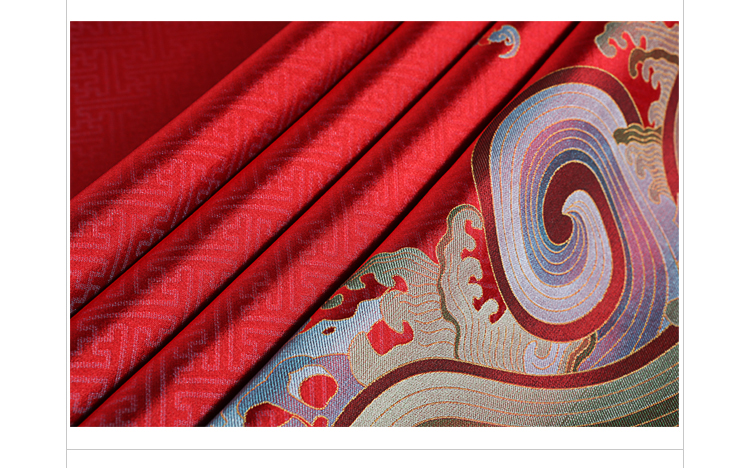 saintjoy/上久楷 宋锦围巾丝巾双面长巾真丝披肩男女款