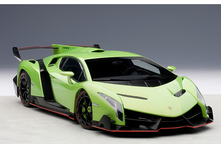 奥图亚autoart 1:18 兰博基尼 毒药veneno 合金高仿真静态汽车模型