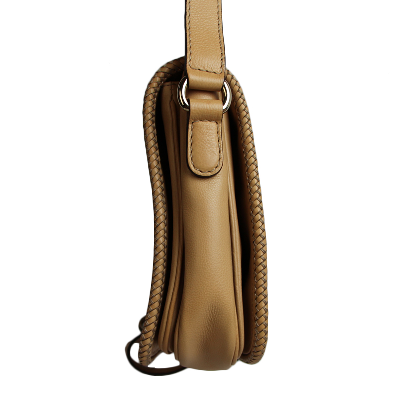 gucci/古驰 女士真皮斑马纹单肩包