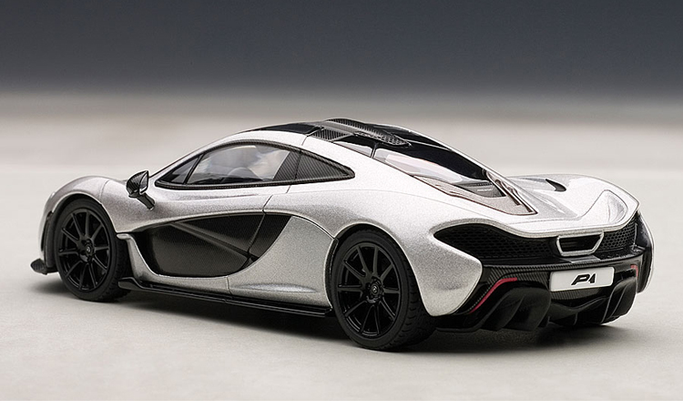 奥图亚autoart 1:43 迈凯伦p1 超级跑车 合金高仿真静态汽车模型 银色