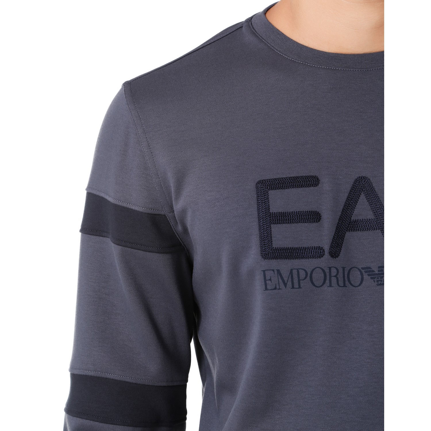 emporio armani/安普里奥阿玛尼缝纫品牌标志长袖男士t恤