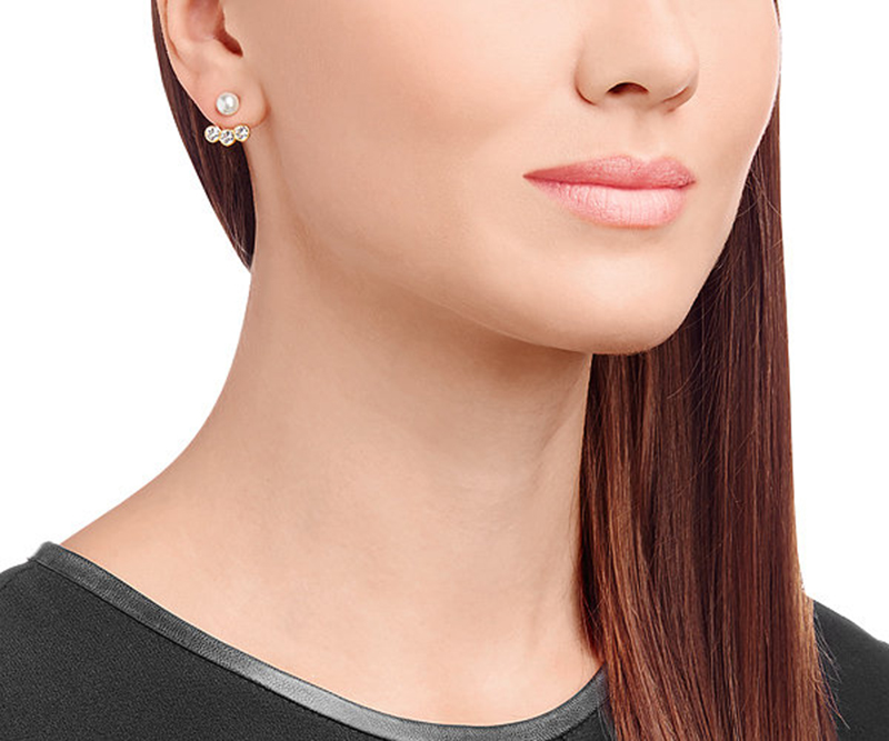 swarovski/施华洛世奇 caress 穿孔耳环花托5123879