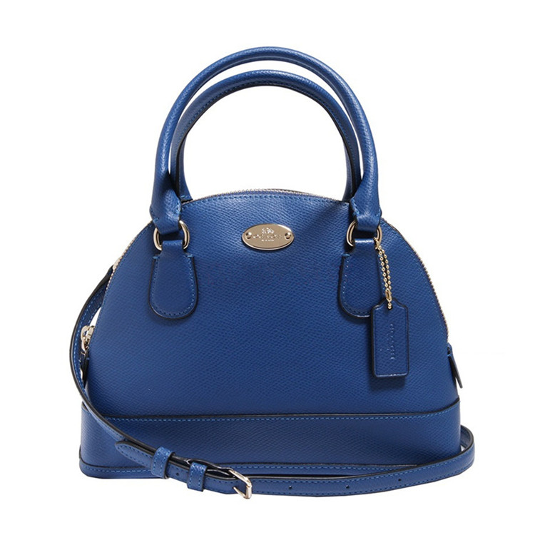 coach/蔻驰 女士电光蓝色牛皮斜挎包34090 imden