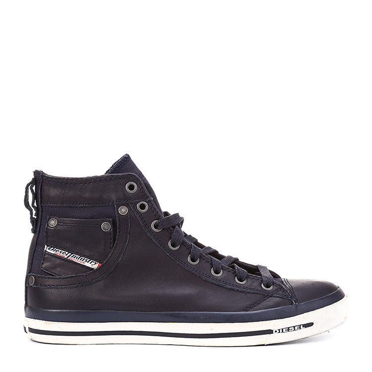 diesel/迪赛 男士休闲鞋66%牛皮 34%棉