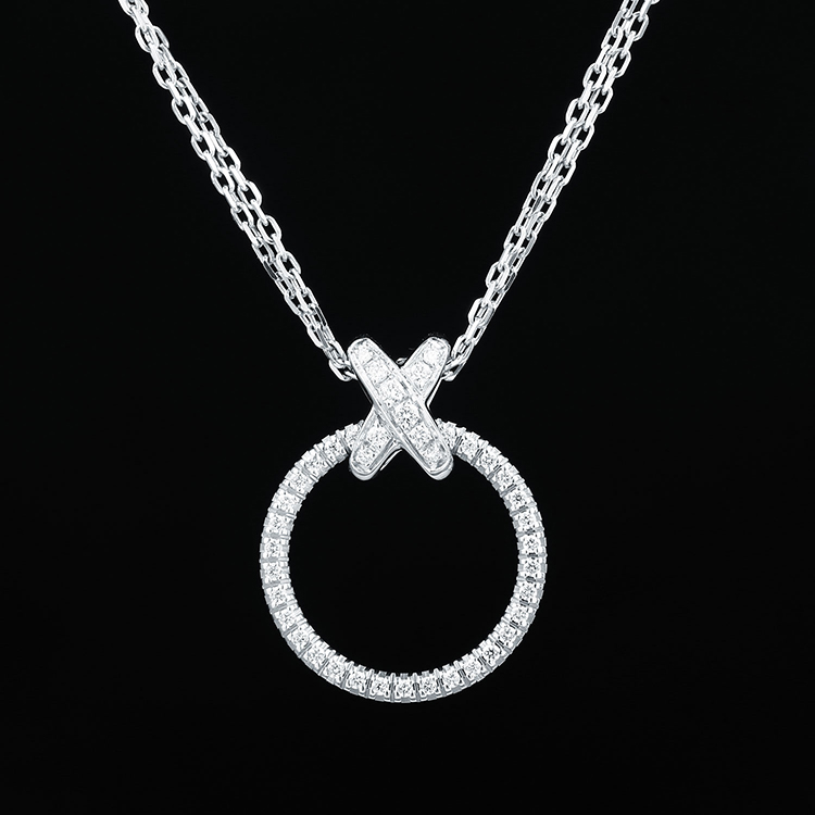 chaumet/尚美 项饰/吊坠18k白金全钻