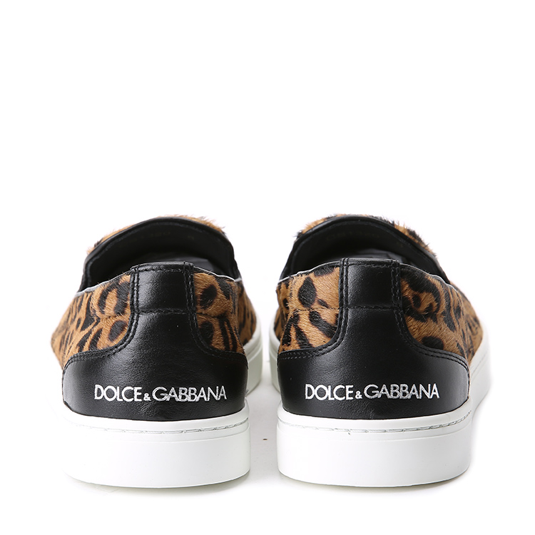 dolce&gabbana/杜嘉班纳男士运动鞋-男士豹纹运动皮鞋 断码