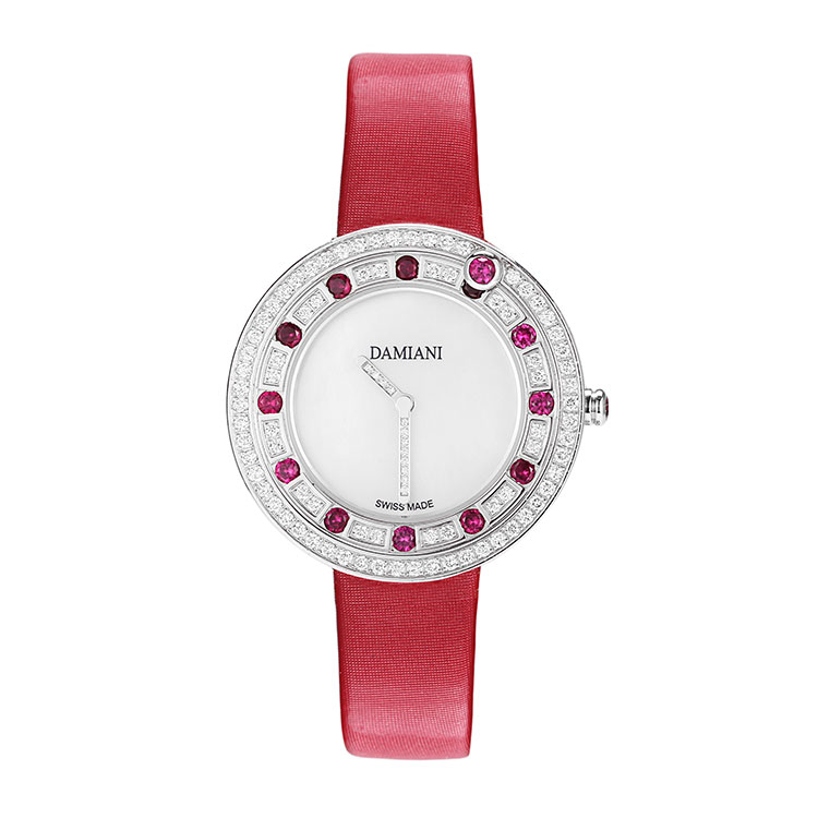 damiani/玳美雅配饰(腕表) 18k金带钻,红宝石