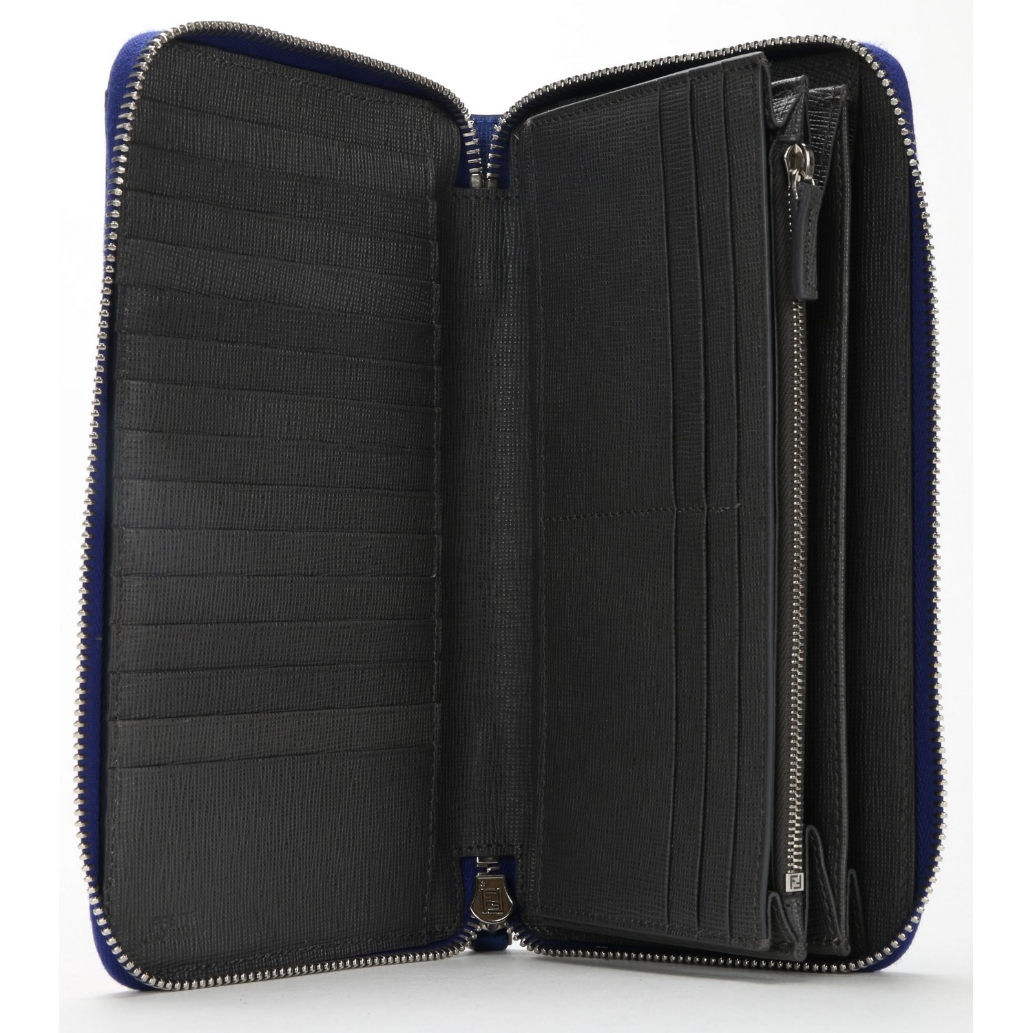 fendi/芬迪 紫蓝色小恶魔钱包 fd7m019855r