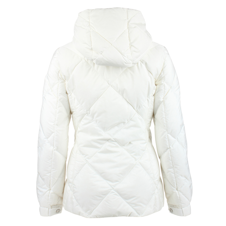 prada/普拉达 女士白色长袖连帽羽绒服外套