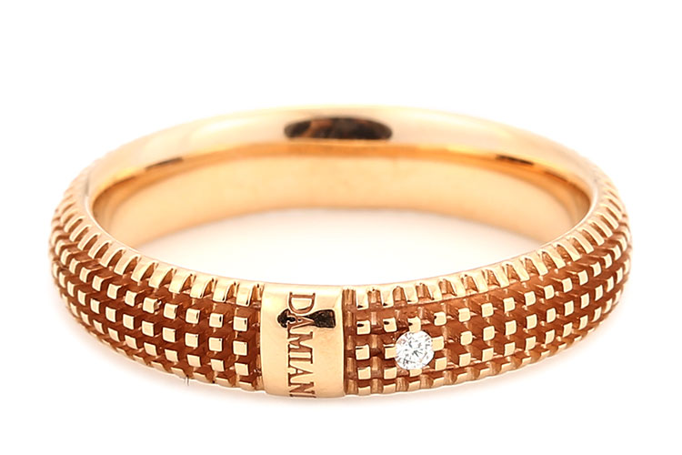 damiani/玳美雅 戒指/指环 18k金带1钻