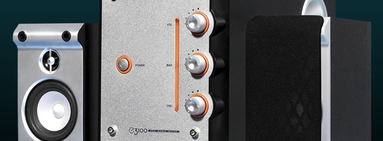 edifier/漫步者 e3100音箱 2.1木质低音炮 笔记本台式电脑音响