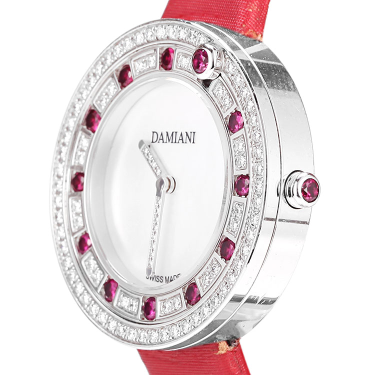 damiani/玳美雅配饰(腕表) 18k金带钻,红宝石