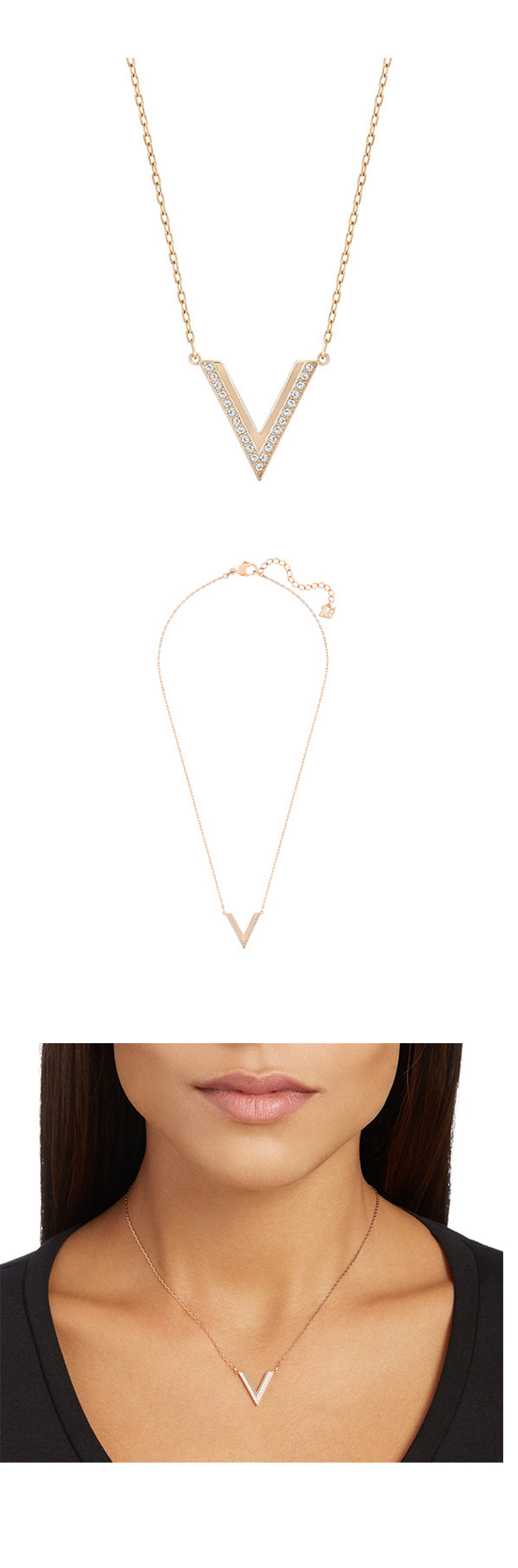 swarovski/施华洛世奇 新款v型项链