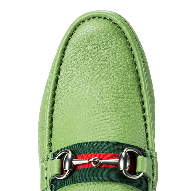 Gucci绿色鞋带图片