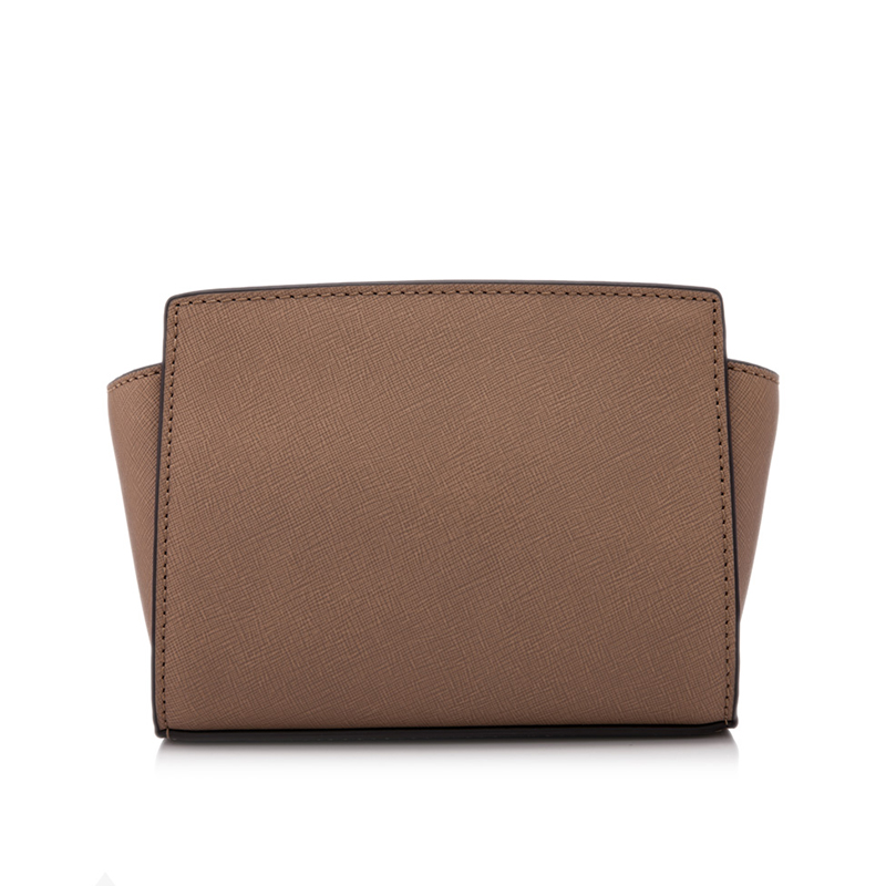 michael kors/迈克·科尔斯卡其色皮革单肩包