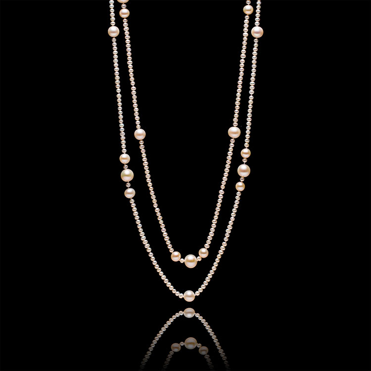 cloris/克劳瑞斯 淡水珠项链 白色 白色