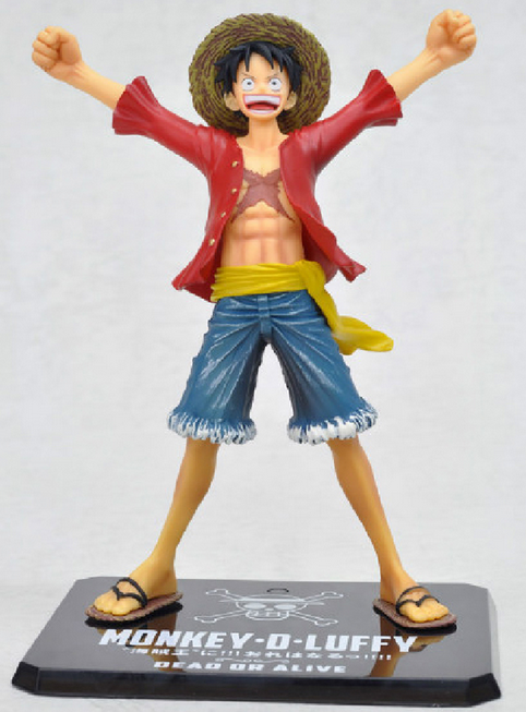 bandai/万代 海贼王 两年后 新世界 草帽 路飞 手办 7-12岁