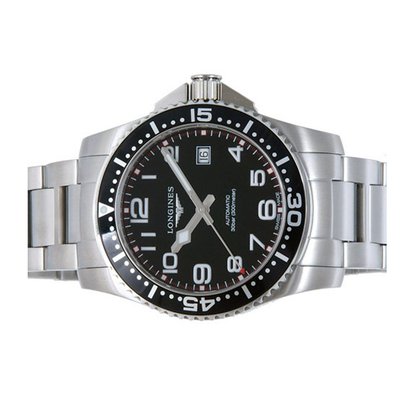 longines/浪琴康卡斯自動機械潛水男表(l3.695.4.53.6)