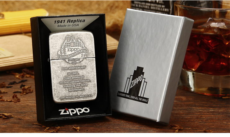 zippo打火机 zippo周年纪念60周年纪念