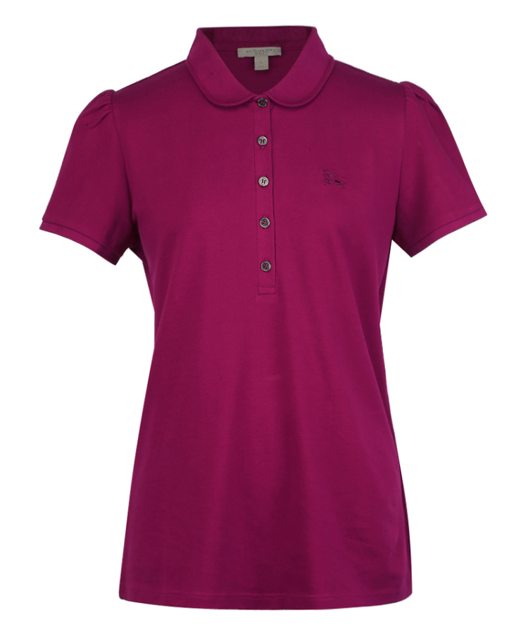 女士短polo】burberry/博柏利 纯棉polo衫女士t恤 【正品 价格 图片】