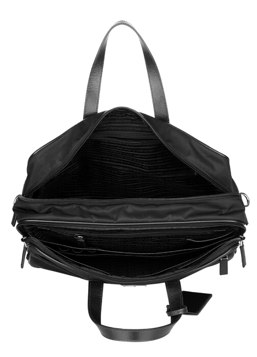 prada/普拉达 男士帆布公文包