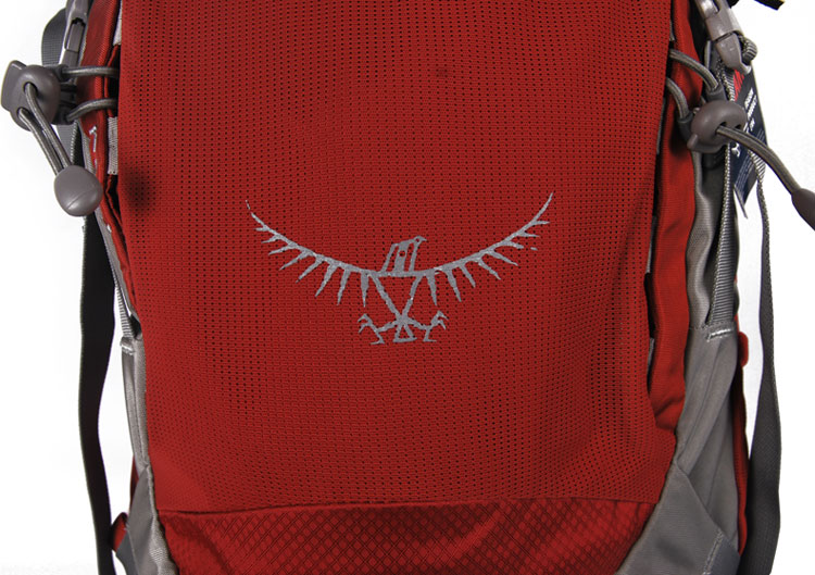 osprey/osprey 小鹰 登山户外徒步背包 kestrel 38 fire red 033738