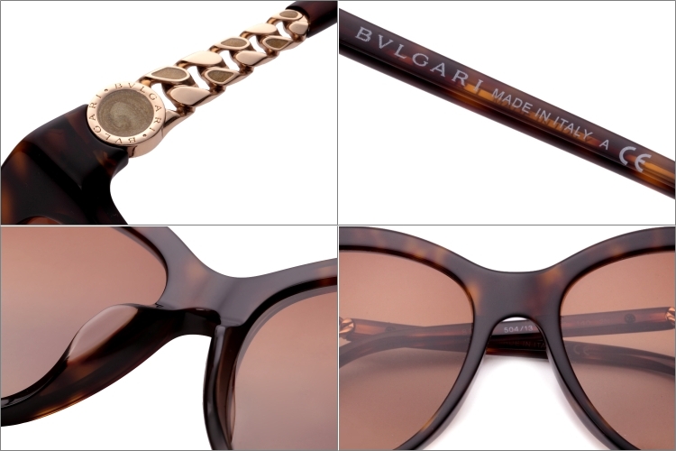 bvlgari/宝格丽太阳镜 8158-f 亚洲女款锁链式墨镜 遮阳眼镜 光大银行