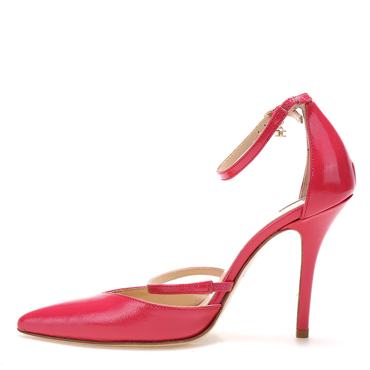 elisabetta franchi/伊丽莎白 法兰奇红色高跟鞋