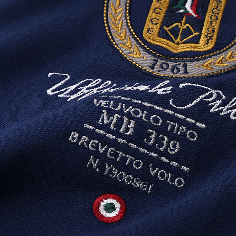 aeronautica militare/意大利空军深蓝色男士t恤