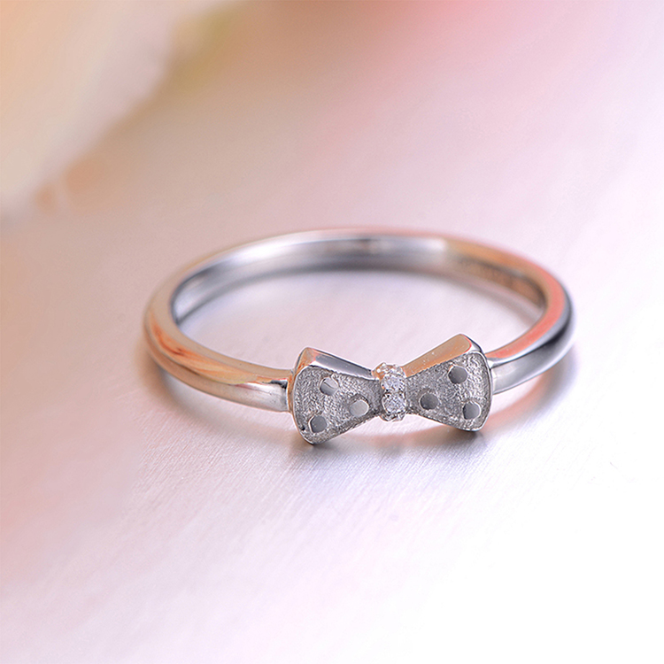 【alice爱丽丝 戒指/指环】alice/爱丽丝 18k白金钻石女戒 【正品