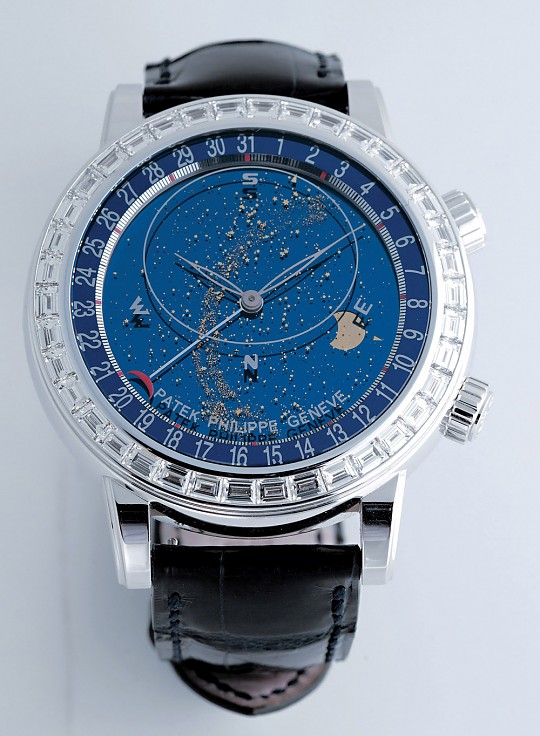 patek philippe/百達翡麗 超級複雜功能系列男士機械腕錶6104g