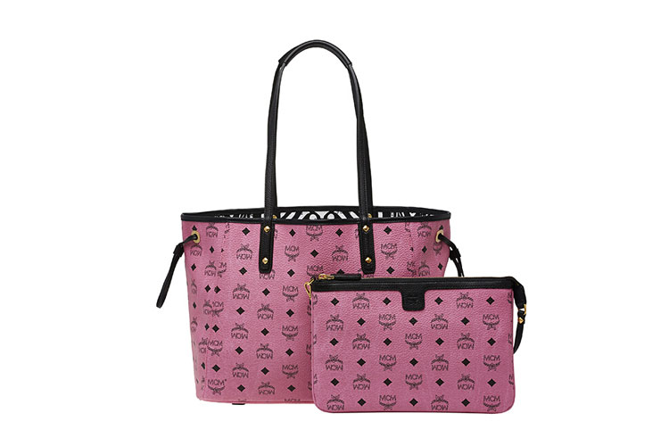 mcm/mcm 女士pvc子母单肩包 粉色 mwp4svi38 pk001