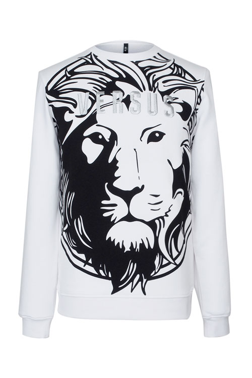 versace/范思哲 versus狮头男士卫衣