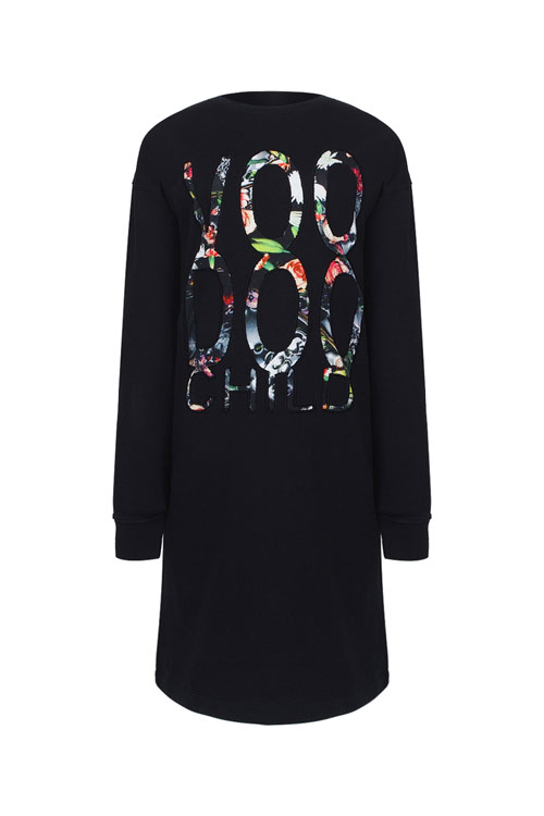 alexander mcqueen/亚历山大麦昆 mcq黑色字母女士卫衣 黑色 m