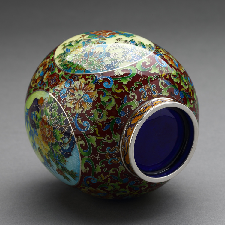 xiongshi/熊氏珐琅 四季福禄瓶 限量定制