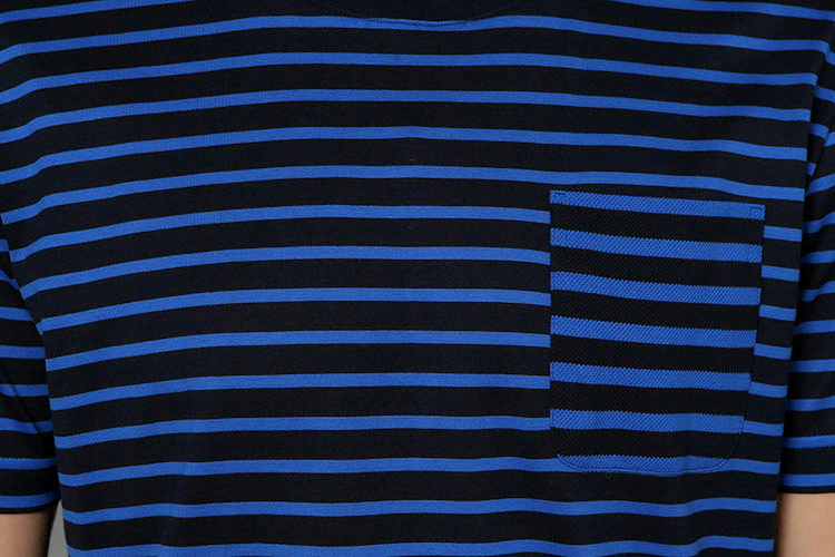 男款棉100% 6599181s15深蓝色底 宝蓝色条 52