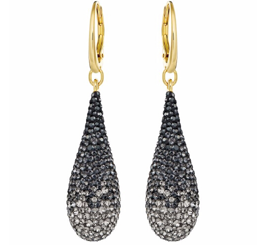 swarovski/施华洛世奇15年秋冬新款abstract耳环 5143080 黑色 均码