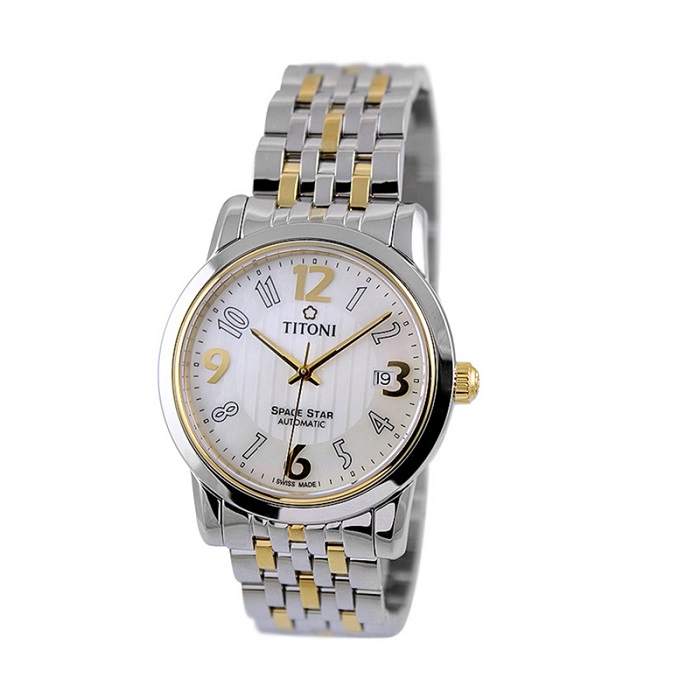 titoni梅花spacestar天星系列自动机械男士腕表
