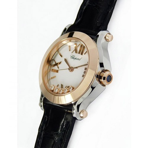 chopard/蕭邦happy sport系列女士石英腕錶278509-6001