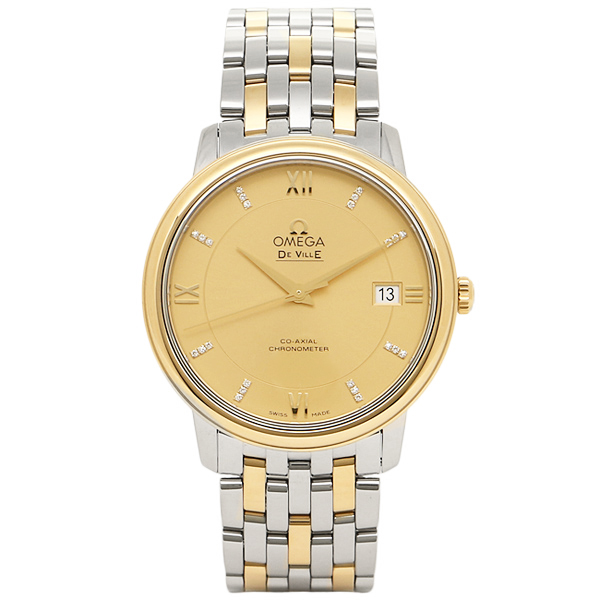 omega/欧米茄碟飞典雅天文台金钢自动机械男表(424.20.37.20.58.001)