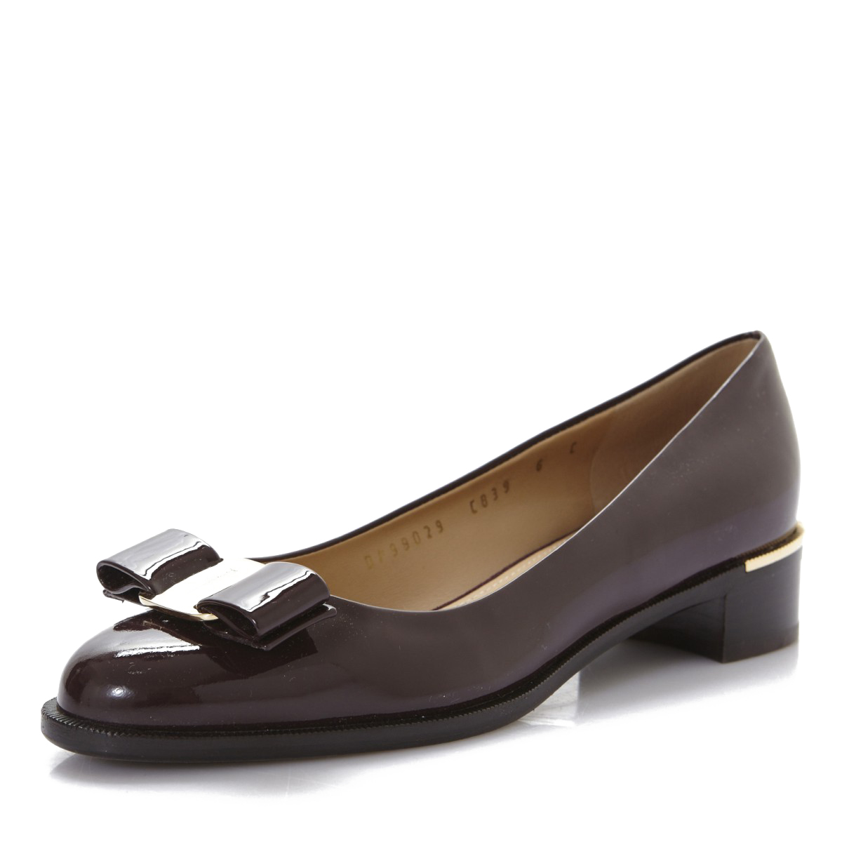 salvatore ferragamo/菲拉格慕 平跟鞋 616506 rouge noir