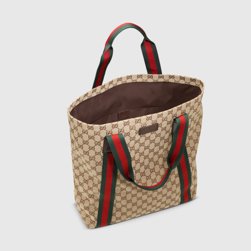 gucci/古驰 gg帆布手提袋 大容量手提包