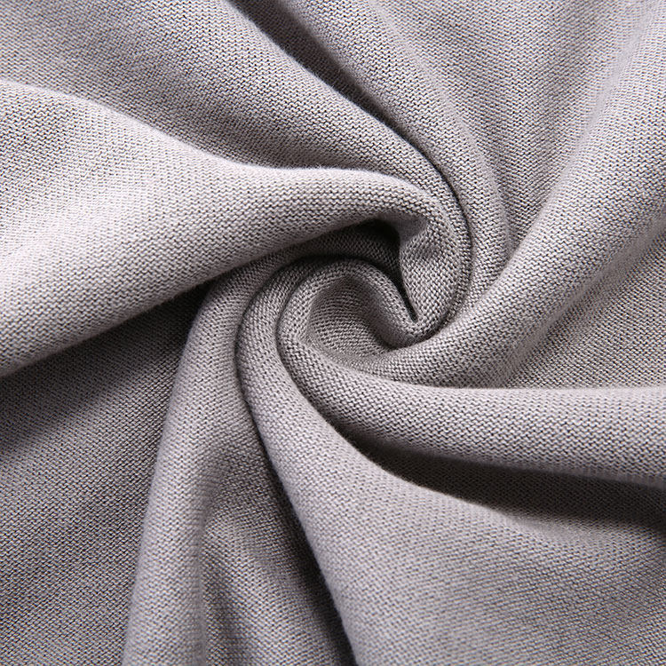 hugo boss/雨果波士男针织衫-男士橙牌灰色棉质休闲针织衫