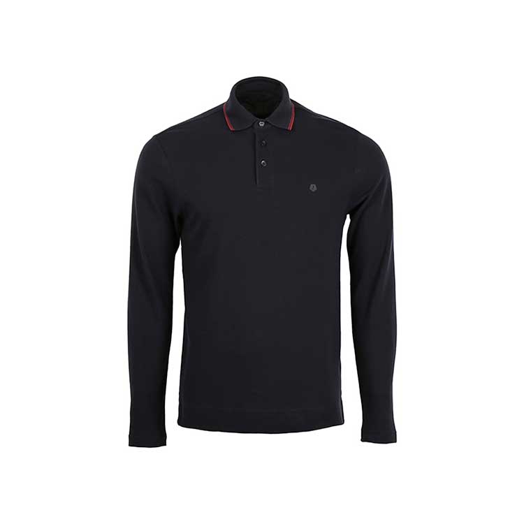 ermenegildo zegna/杰尼亚 16年秋冬新品 z zegna刺绣logo翻领棉质