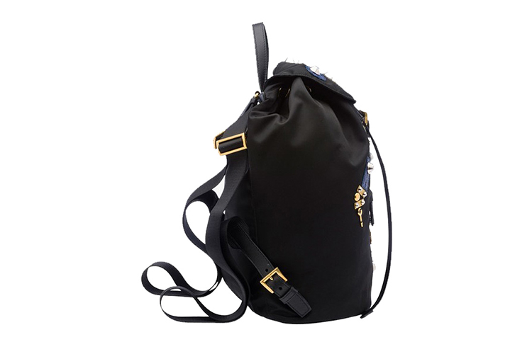 prada/普拉达 女士 机器人 尼龙双肩背包1bz032v090elt