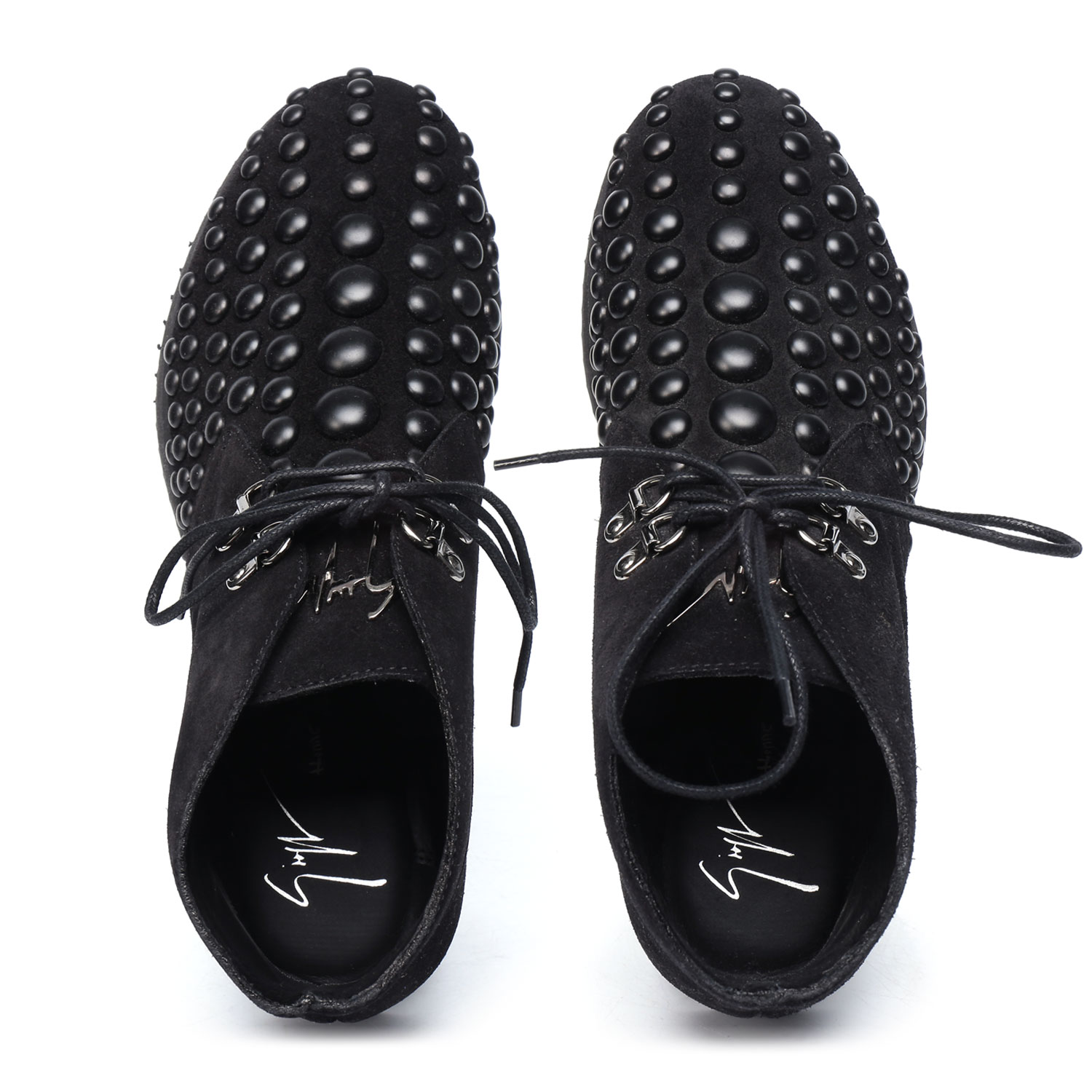 giuseppe zanotti/朱塞佩·萨诺第 圆形图案 男士休闲鞋 iu5076-001