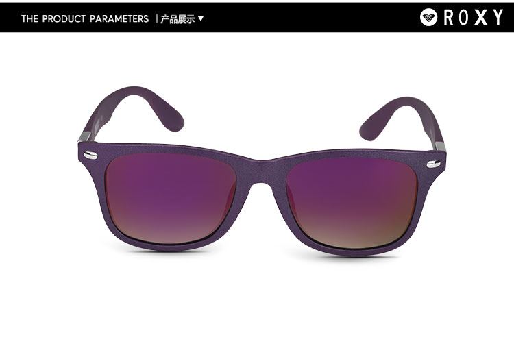 roxy/roxy时尚潮流 女款紫色镜片太阳眼镜