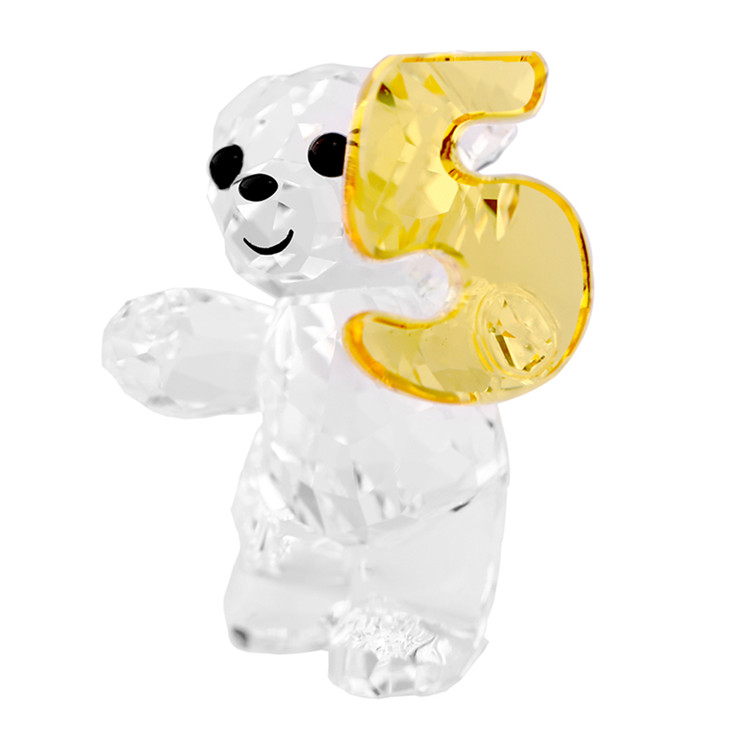 swarovski/施华洛世奇 数字5小熊卡通摆件 5108727