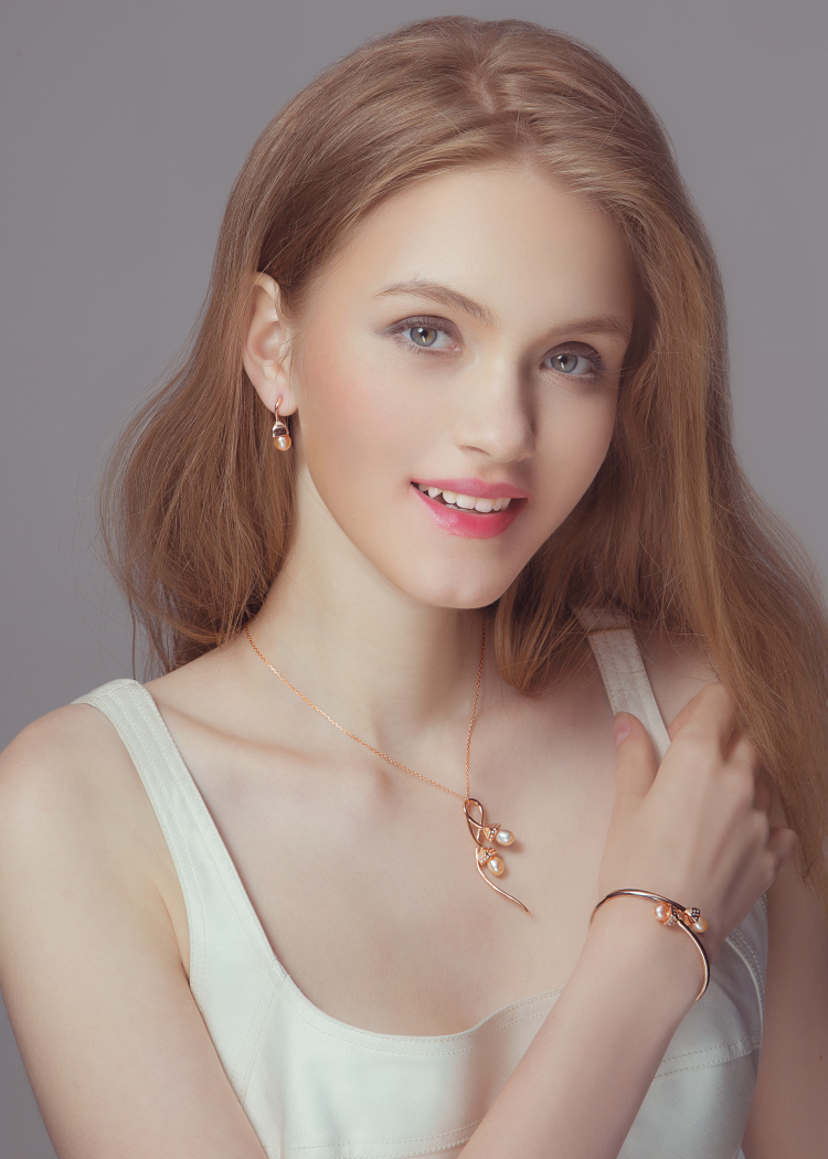 feiliu fine jewellery/feiliu fine jewellery女士时尚首饰雪铃花